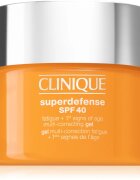 Clinique Superdefense™ SPF 40 Fatigue + 1st Signs of Age Multi Correcting Gel vlažilni gel proti prvim znakom staranja kože SPF 40 30 ml