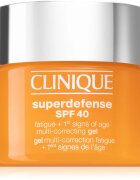 Clinique Superdefense™ SPF 40 Fatigue + 1st Signs of Age Multi Correcting Gel vlažilni gel proti prvim znakom staranja kože SPF 40 50 ml