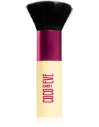 Coco & Eve Sunny Honey Deluxe Vegan Kabuki Brush čopič za ličenje Kabuki za telo in obraz 1 kos