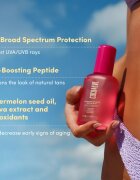 Coco & Eve Sunny Honey Tan Boosting Anti-Aging Body Oil SPF 50 zaščitno olje za pospešitev porjavelosti proti staranju kože SPF 50 150 ml
