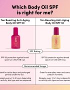 Coco & Eve Sunny Honey Tan Boosting Anti-Aging Body Oil SPF 50 zaščitno olje za pospešitev porjavelosti proti staranju kože SPF 50 150 ml