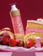 COCOSOLIS AURA Peptide Shimmer Spray vlažilno pršilo s posvetlitvenim učinkom z vonjem Strawberry Cheesecake 100 ml