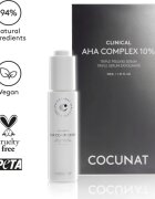Cocunat Clinical AHA Complex 10% nežni nočni piling serum proti staranju 30 ml