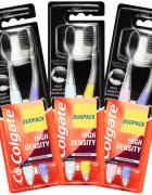 Colgate High Density Charcoal zobna ščetka soft 2 kos