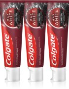 Colgate Max White Charcoal zobna pasta za beljenje zob 3 x 75 ml