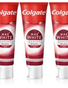 Colgate Max White Expert Original zobna pasta za beljenje zob 3x75 ml