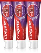 Colgate Max White Purple Reveal osvežilna zobna pasta 3x75 ml