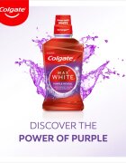 Colgate Max White Purple Reveal ustna voda z belilnim učinkom 500 ml