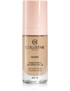 Collistar NUDO Second Skin Foundation SPF 15 posvetlitveni vlažilni tekoči puder z gladilnim učinkom odtenek 2N Beige 30 ml