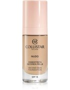 Collistar NUDO Second Skin Foundation SPF 15 posvetlitveni vlažilni tekoči puder z gladilnim učinkom odtenek 2R Beige Rosato 30 ml