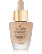 Collistar Serum Foundation Perfect Nude posvetlitveni tekoči puder za naraven videz SPF 15 odtenek 1 Ivory 30 ml