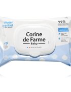 Corine de farme Water Wipes otroški nežni vlažni robčki 70 kos