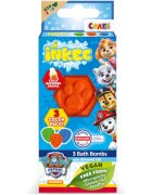 Craze INKEE Paw Patrol kroglica za kopel za otroke 3x15 g