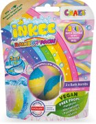 Craze INKEE Rainbow Multipack šumeče kroglice za kopel z mandljevim oljem 3 kos