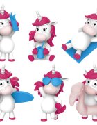 Craze INKEE Unicorn Beach kroglica za kopel za otroke 1 kos
