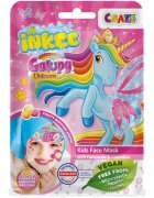 Craze INKEE Unicorn maska iz platna za otroke 5y+ 1 kos