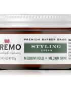 Cremo Hair Styling Cream Medium Styling vlažilna stiling krema za lase za moške 113 g