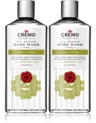 Cremo Sage & Citrus gel za prhanje za moške Green & Refreshing
