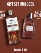 Cremo Set Bourbon and Oak darilni set za moške