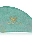 Crystallove Amazonite Gua Sha pripomoček za masažo 1 kos