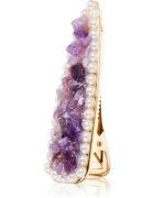 Crystallove Amethyst Hair Clip sponka za lase 1 kos