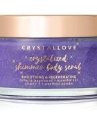 Crystallove Amethyst Shimmer Body Scrub piling za telo 200 g