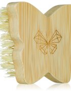 Crystallove Bamboo Butterfly Agave Body Brush Travel Size masažna krtača za telo 1 kos