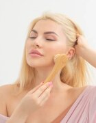 Crystallove Bamboo Face Brush čistilna krtačka za obraz 1 kos