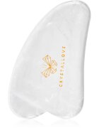 Crystallove Clear Quartz Gua Sha pripomoček za masažo 1 kos