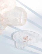 Crystallove Clear Quartz Gua Sha pripomoček za masažo 1 kos
