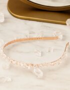 Crystallove Clear Quartz Hairband obroč za lase 1 kos