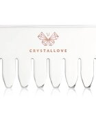 Crystallove Cryo Ice Comb pripomoček za masažo za lase in telo 1 kos