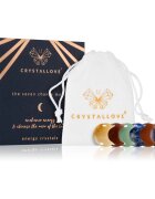 Crystallove Energy Crystals The Seven Chakra Moons pripomoček za masažo 7 kos