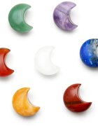 Crystallove Energy Crystals The Seven Chakra Moons pripomoček za masažo 7 kos