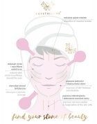 Crystallove Glass Facial Cupping Set komplet masažnih pripomočkov za obraz vrat in dekolte 2 kos
