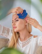Crystallove Lapis Lazuli Contour Gua Sha pripomoček za masažo 1 kos
