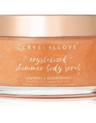 Crystallove Rose Quartz Shimmer Body Scrub piling za telo 200 g