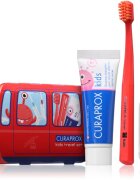 Curaprox Kids Travel Set potovalni set za kozmetiko za zobe jezik in dlesni za otroke 1 kos