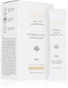 d'Alba Waterfull Vegan Sleeping Pack pomirjajoča vlažilna maska za noč 4x12 ml