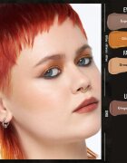 Danessa Myricks Beauty Colorfix Mattes večnamensko ličilo za oči ustnice in obraz odtenek Gingerbread 10 ml