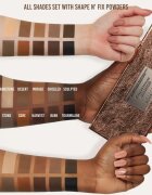 Danessa Myricks Beauty Groundwork večnamenska paleta za obraz odtenek Defining Neutrals 26 g