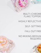 Danessa Myricks Beauty Infinite Chrome Flakes bleščeča senčila za oči odtenek Fire Ball 3.8 g