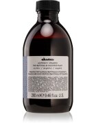 Davines Alchemic Shampoo Silver hranilni šampon za intenzivnost barve las 280 ml