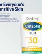 Daylong Cetaphil SUN Sensitive Gel-Fluid lahki zaščitni fluid za občutljivo kožo SPF 30 30 ml