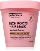 delhicious RICH ROOTS Nourishing Hair Mask hranilna maska za lase 3v1 175 g