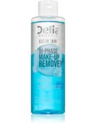 Delia Cosmetics Clean Skin dvofazni odstranjevalec ličil za obraz in predel okoli oči 200 ml