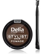 Delia Cosmetics Eyebrow Expert pomada za obrvi odtenek Dark Brown 4 g