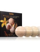 Delia Cosmetics Fizzing Bath Bombs Winter Mix darilni set za kopel 4x100 g