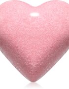 Delia Cosmetics Fizzing Bath Heart Wild Strawberry kroglica za kopel z jagodnim okusom 100 g