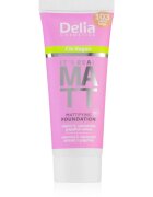 Delia Cosmetics It's Real Matt matirajoči tekoči puder odtenek 103 Warm Beige 30 ml